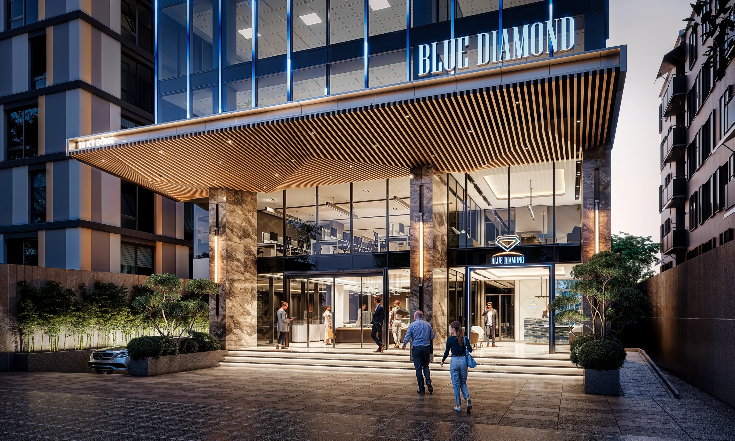 KY DONG BLUE DIAMOND - Banner
