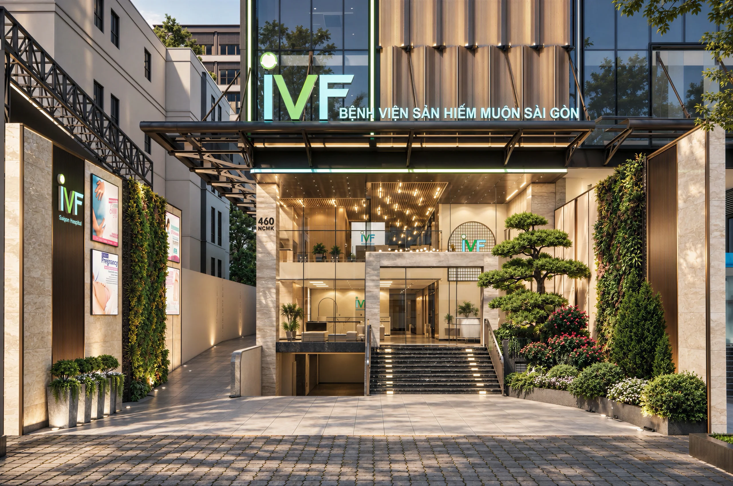 IVF HOSPITAL FACADE - Banner